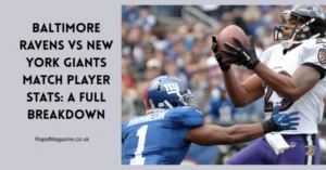 baltimore ravens vs new york giants match player stats